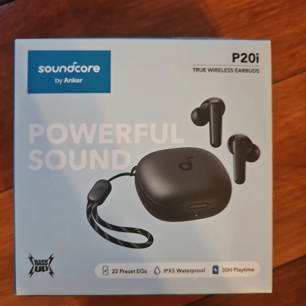 Anker Soundcore P20i Wireless Earbuds - Black UNOPENED